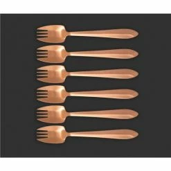 Splayds - Black Label Rose Gold Splayd Satin Finish 6pc