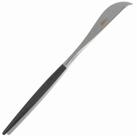 Cutipol - Goa Black/Matte Steel Cheese Knife 3 Cutipol - Goa Black/Matte Steel Cheese Knife