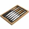 Laguiole - En Aubrac Corian Steak Knife Assorted M. Set 6pce