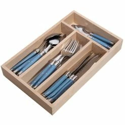 Laguiole - Debutante Cutlery Cornflower Blue Set 24pce