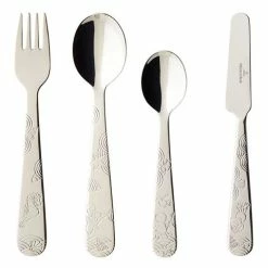 Villeroy & Boch V&B - Happy As A Bear Children's Cutlery Set 4pce