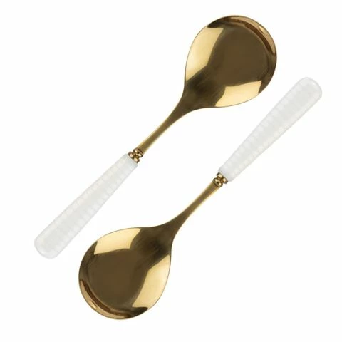 Portmeirion - Sophie Conran Salad Server Spoon Set 2pce 3 Portmeirion - Sophie Conran Salad Server Spoon Set 2pce