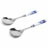 Spode - Blue Italian Salad Servers -Cutipol Shop 451554 Large
