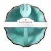 Le Cadeaux - Antiqua Turquoise Salad Bowl & Servers Set 3pce -Cutipol Shop 458840 Large