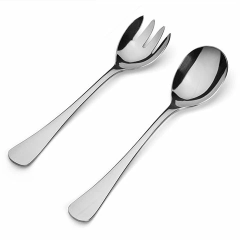 Tablekraft - Gable Salad Server Set 2pce 3 Tablekraft - Gable Salad Server Set 2pce