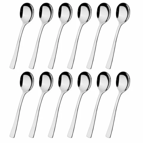 Tablekraft - Panama Soup Spoon Set 12pce 3 Tablekraft - Panama Soup Spoon Set 12pce