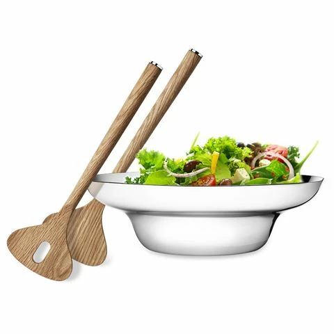Georg Jensen - Alfredo Salad Bowl & Servers 3 Georg Jensen - Alfredo Salad Bowl & Servers
