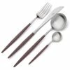 Cutipol - Goa Brown Matte Stainless Steel 24pce Cutlery Set W/Wooden Canteen -Cutipol Shop 494648 Large