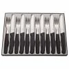 Victorinox - Classic Steak Knife & Fork Set Black 12pce -Cutipol Shop 498597 Large