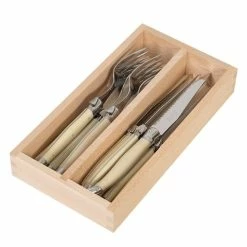 Laguiole - Debutante Steak Ivory Set 12pce