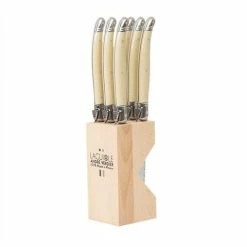 Laguiole - Debutante Steak Knife Ivory Set 6pce