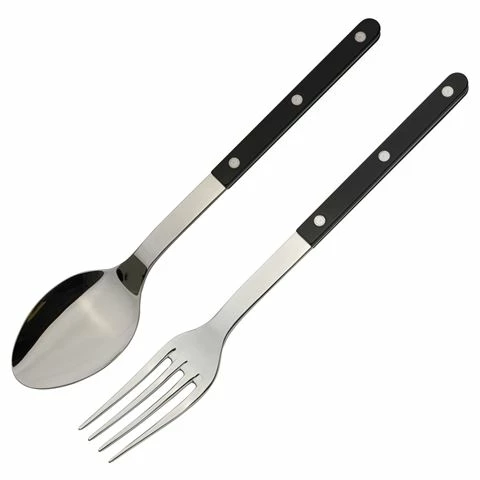 Sabre - Bistrot Serving Solid Black Set 2pce 3 Sabre - Bistrot Serving Solid Black Set 2pce