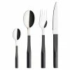 Degrenne - L'E Cutlery Mirror Finish Black Truffle Set 24pce -Cutipol Shop 577253 Large