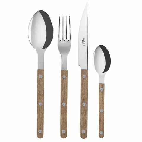 Sabre - Bistrot Cutlery Teak Set 16pce 3 Sabre - Bistrot Cutlery Teak Set 16pce