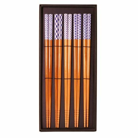 Concept Japan - Komon Design Bamboo Chopsticks 3 Concept Japan - Komon Design Bamboo Chopsticks