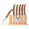 Claude Dozorme - Steak Knife With Stand Exotic Wood Set 6pce 2 Claude Dozorme - Steak Knife With Stand Exotic Wood Set 6pce -Cutipol Shop 680727 Large