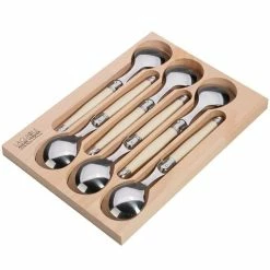 Laguiole - Debutante Soup Spoon Ivory Set 6pce