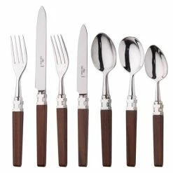 Alain Saint Joanis - Ingrid Rosewood Place Setting 7pce