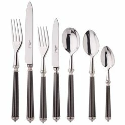 Alain Saint Joanis - Lignes Black Place Setting 7pce