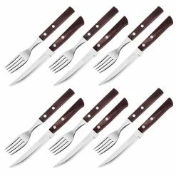 Tramontina - Porterhouse Steak Set Brown 12pce