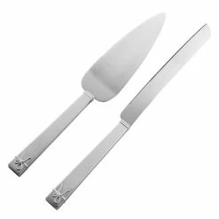 Wedgwood - Vera Wang Love Knots Cake Knife & Trowel Set